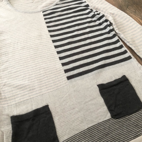 ORLY Striped Long sleeve Tops Size-S - Picture 2 of 7